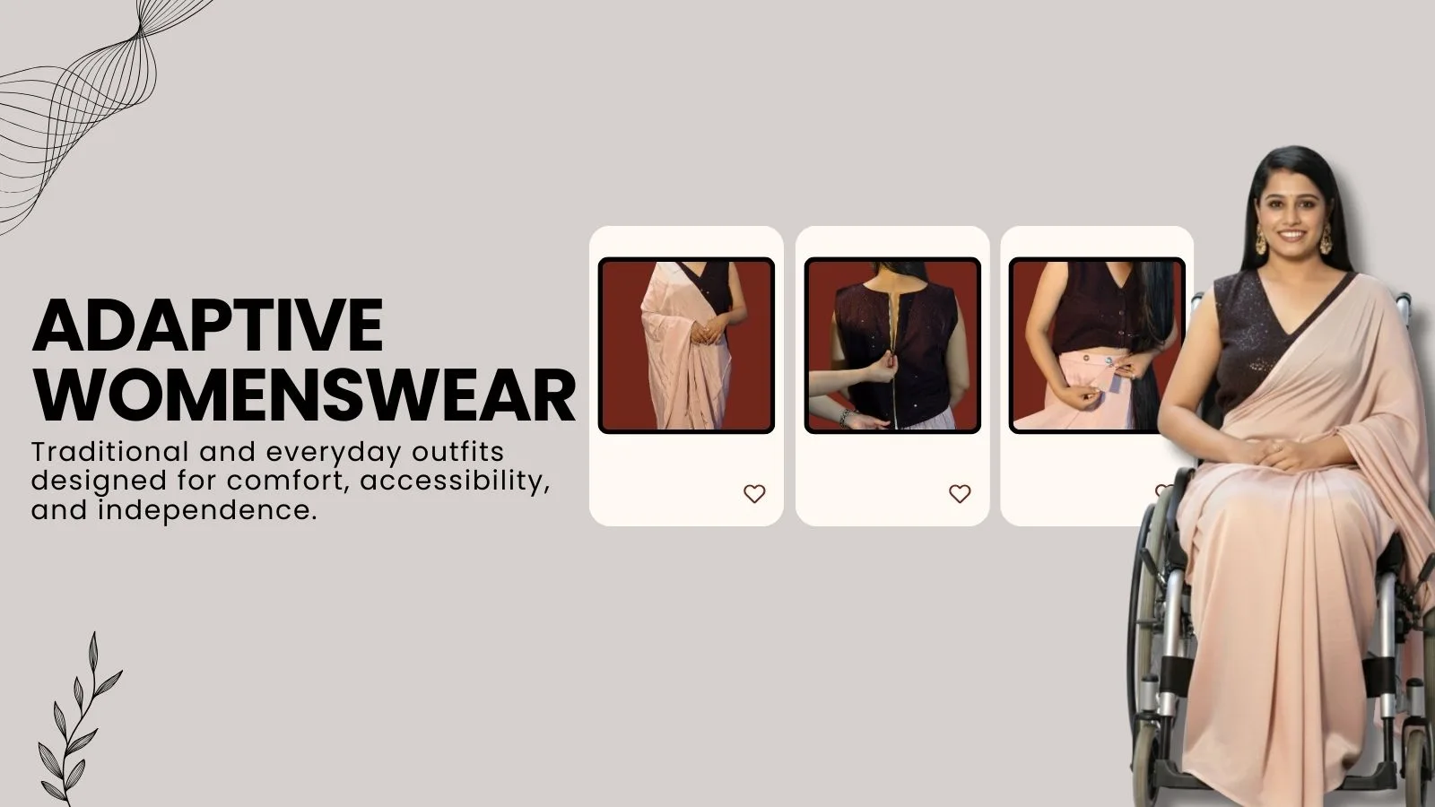 Adaptive clothing for women — Sambhav