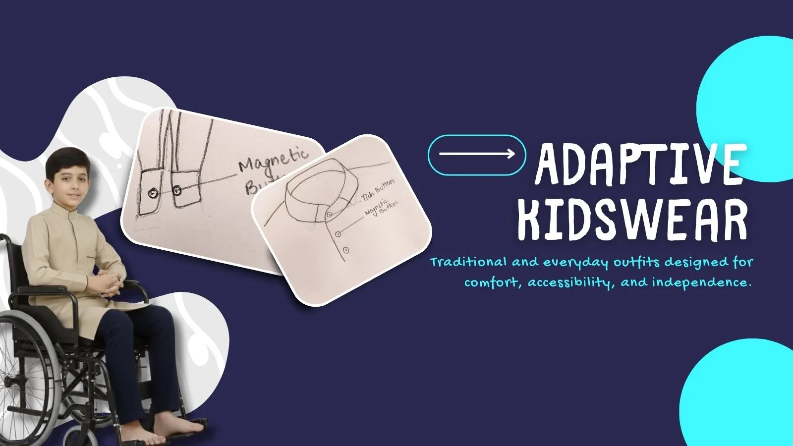 Adaptive clothing for children — Sambhav