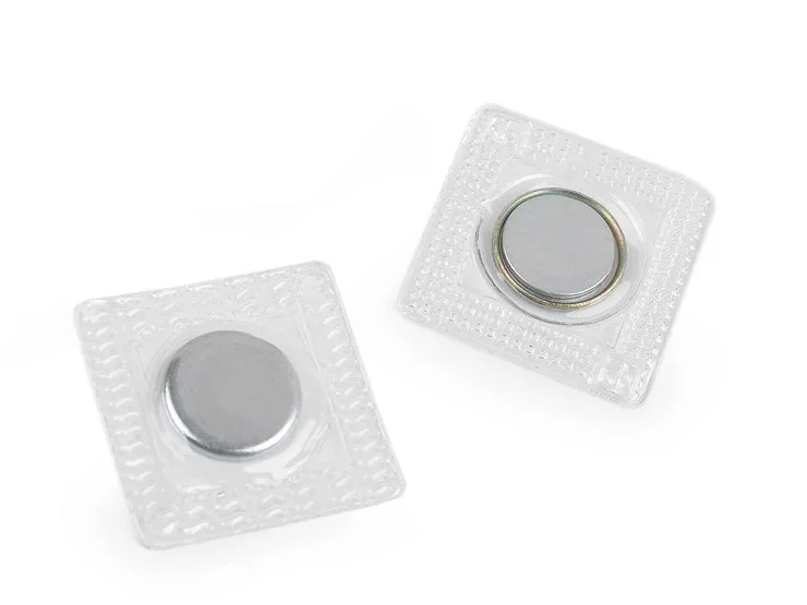 Easy magnetic button closure for adaptive clothing