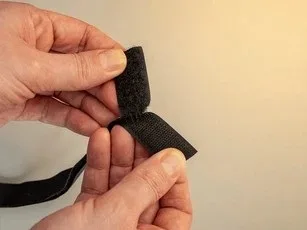 Easy velcro closure for adaptive and inclusive clothing