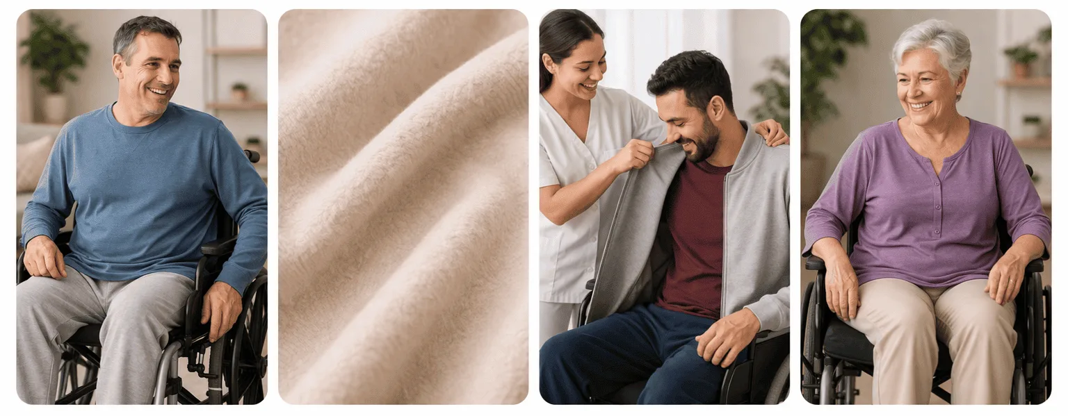 WheelFit adaptive clothing design for wheelchair users