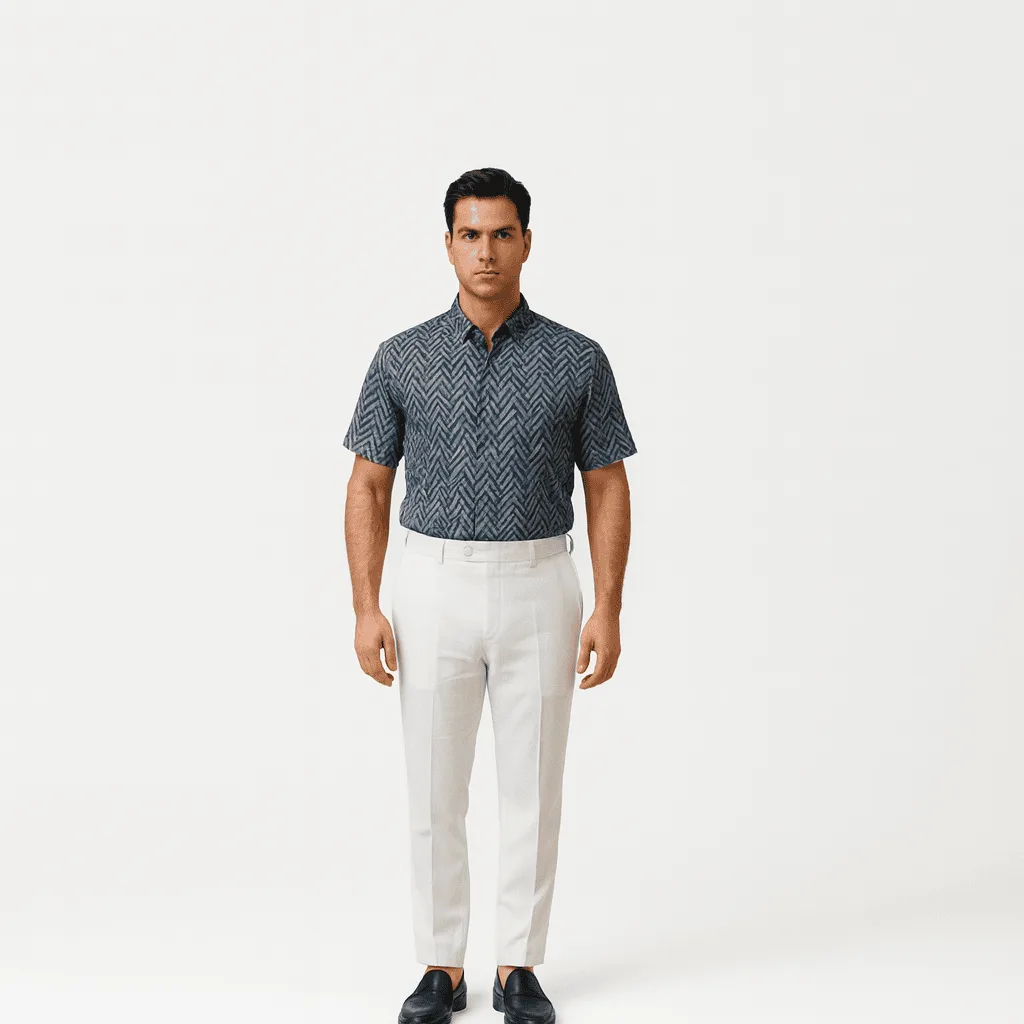 Side Open Casual Shirt — adaptive clothing for men